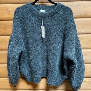 A New Day Pullover Sweater w/Balloon Sleeves NWT